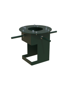 Outdoor Bottle Filler Ground Anchor Assembly