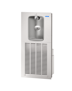 In-Wall Aqua Pointe, Electronic Bottle Filler with QUASAR Stainless Steel Alcove Refrigerated