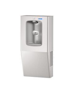 Wall-Mounted, Filtered Bottle Filler with Stainless Steel Alcove, Refrigerated, VersaFilter III Filter