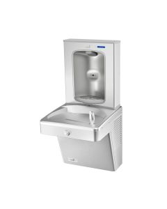 14G Versacooler II w/Vandal Resistant Brass Bubbler and Filtered Electronic Bottle Filler VersaFiller Stainless Steel Alcove, Refrigerated, Pharmaceuticals Filter