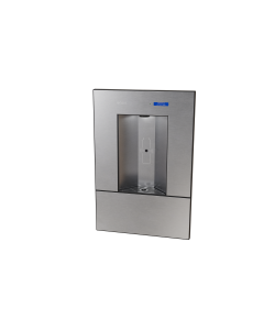 In-Wall Contactless Bottle Filler with Drip Tray, Non-refrigerated, Total PFAS Filter, Stainless Steel