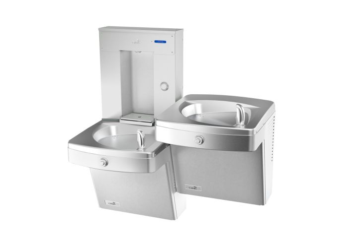 Oasis Coolers | Vandal Resistant, Bi-Level Drinking Fountain with