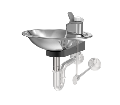 Bracket Mounted, On-A-Wall Drinking Fountain, Non-Refrigerated 