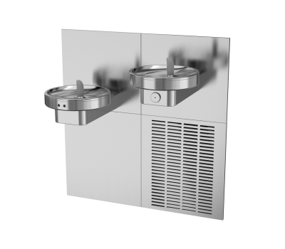 Bi-Level, In-Wall Modular Radii With Electric Eye, Refrigerated 