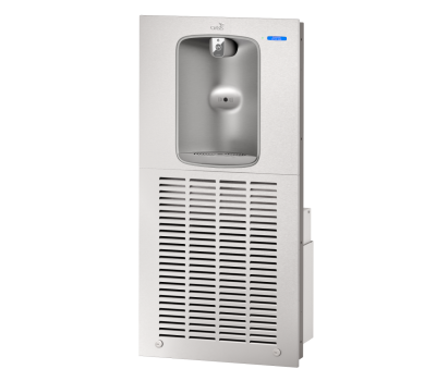 Electronic Bottle Filler with QUASAR Stainless Steel Alcove, VersaFilter III and Remedi Filter, Refrigerated