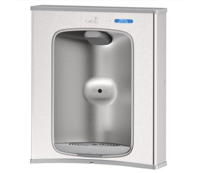 Contactless VersaFiller Stainless Steel Alcove Retrofit Kit with VersaFilter III