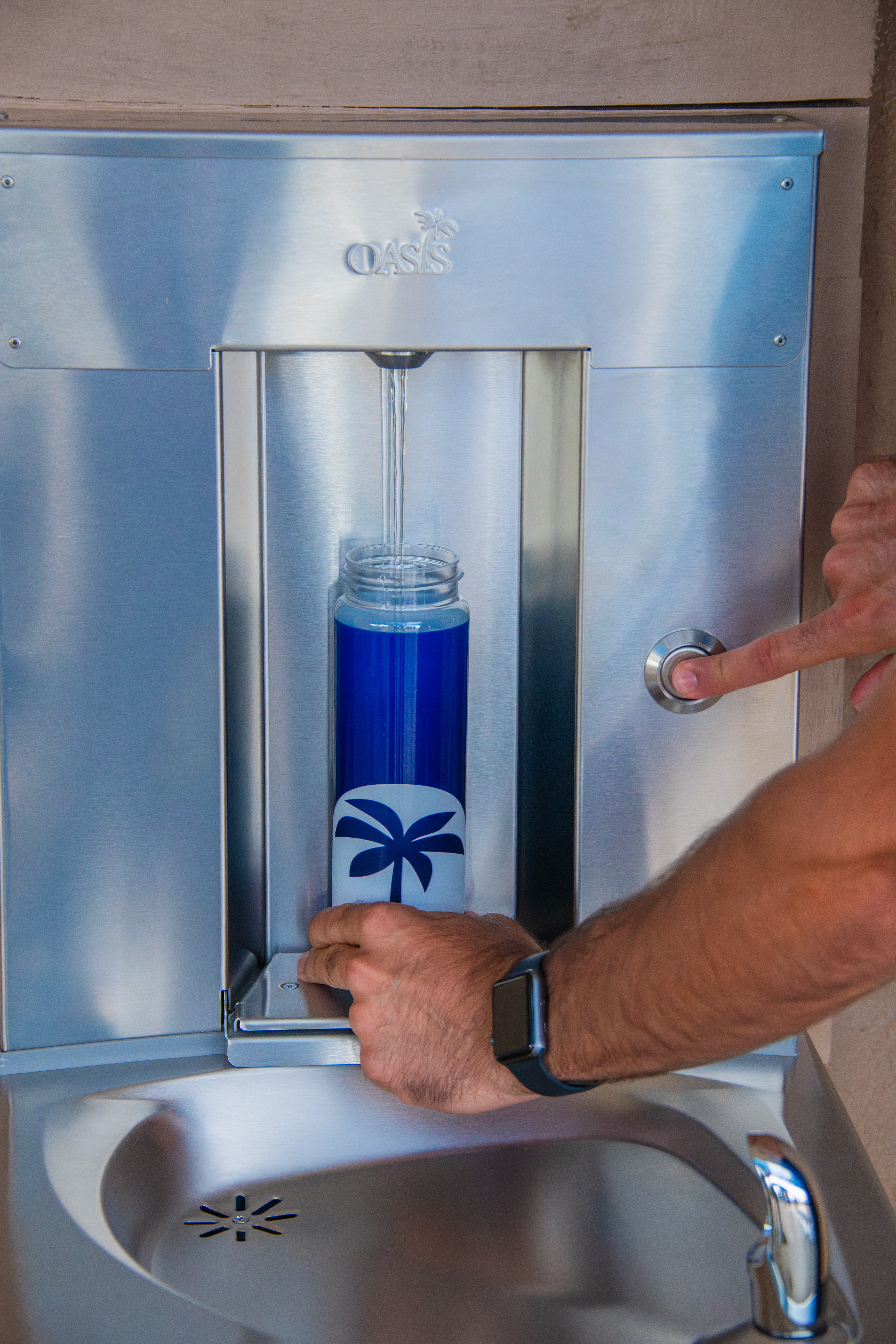 How To: Install Outdoor VR Bottle Filling Station, PWMVDBF