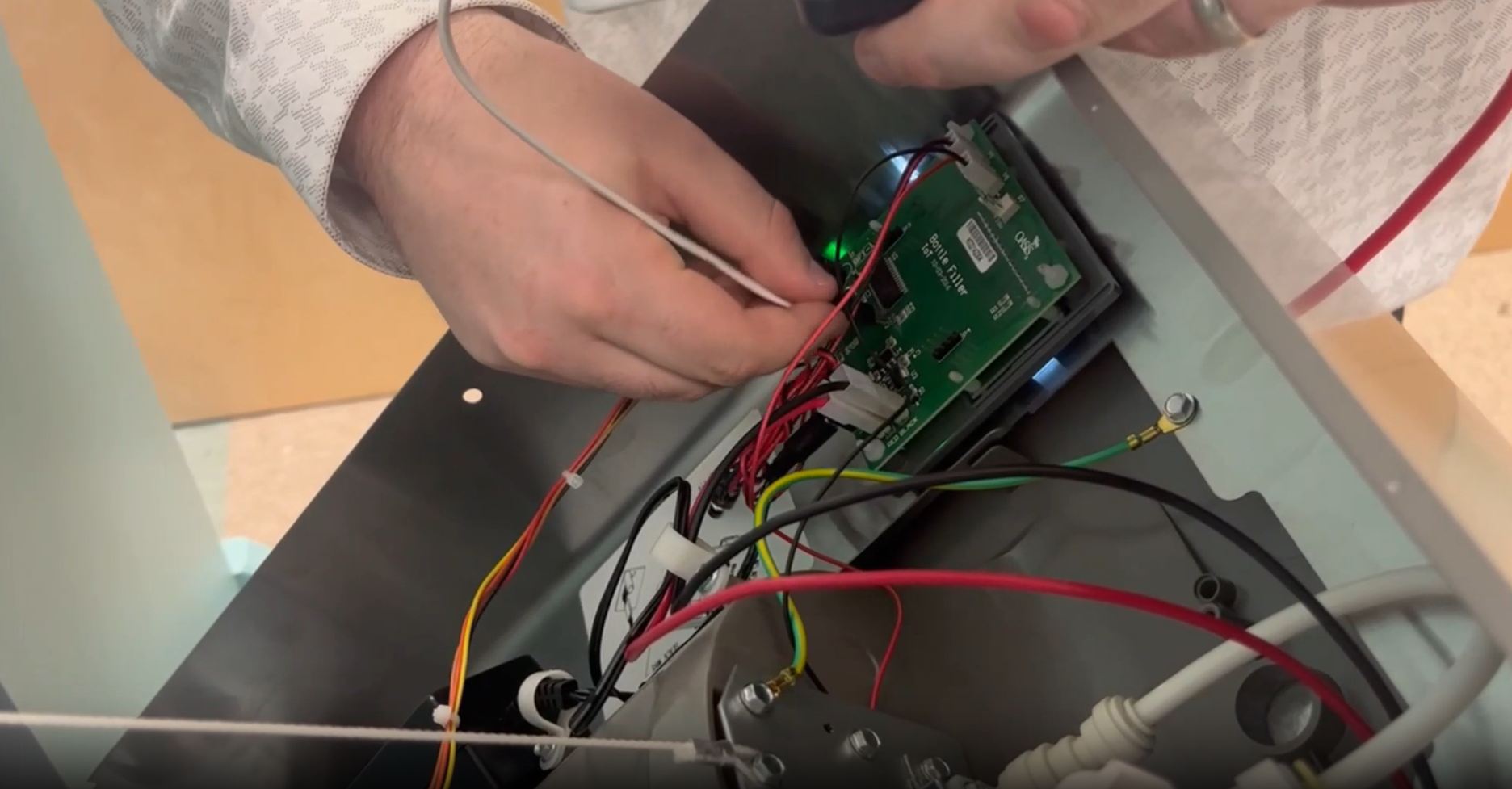 Electronic Bottle Filler Programming